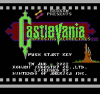 Castlevania - Opposing Bloodlines Title Screen